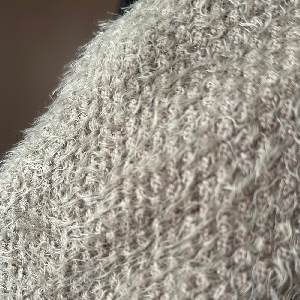 Jon & Anna Tan cozy Chunky Knit Cardigan Sweater - Picture 4 of 7